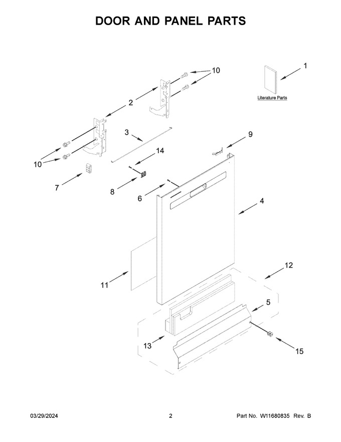 Diagram for WDP540HAMB4