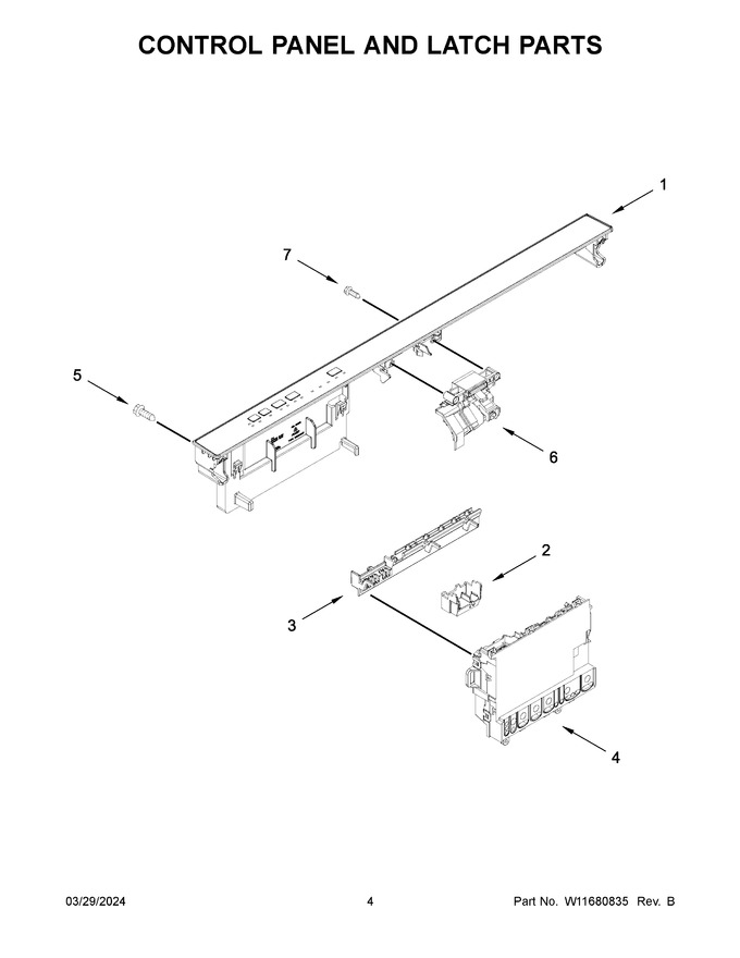 Diagram for WDP540HAMW4