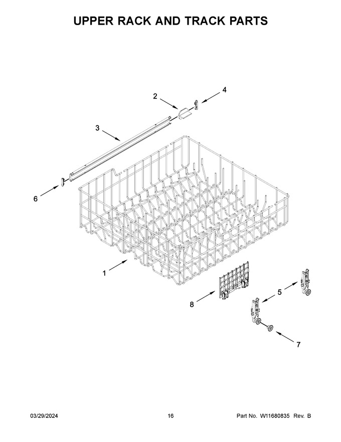 Diagram for WDP540HAMB4