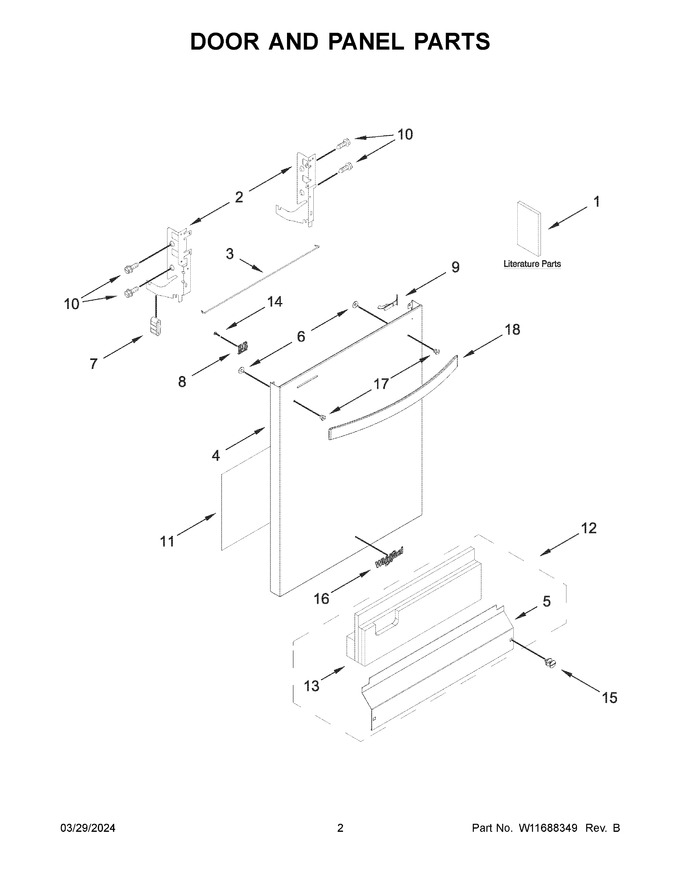 Diagram for WDT540HAMZ4