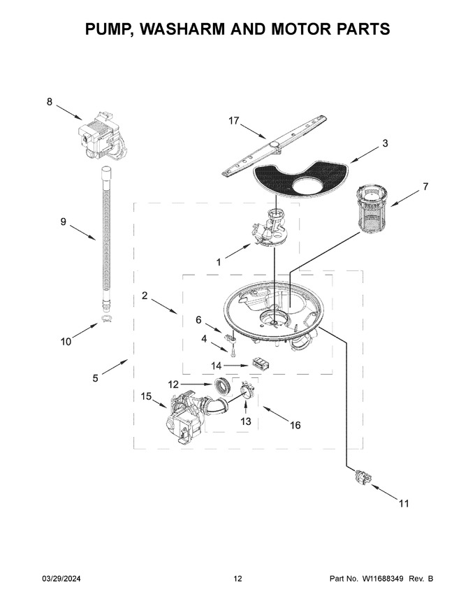 Diagram for WDT540HAMZ4