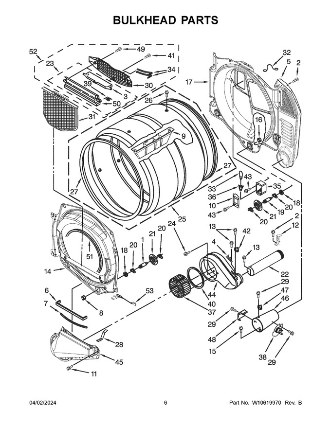 Diagram for WGD9051YW3