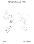 Diagram for 03 - Refrigerator Liner Parts
