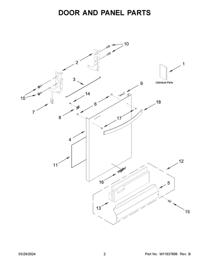 Diagram for WDT540HAMZ0