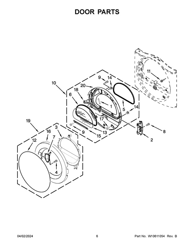 Diagram for WGD9051YW2