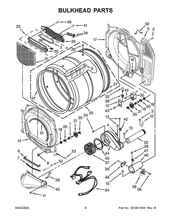 Diagram for WGD9051YW2