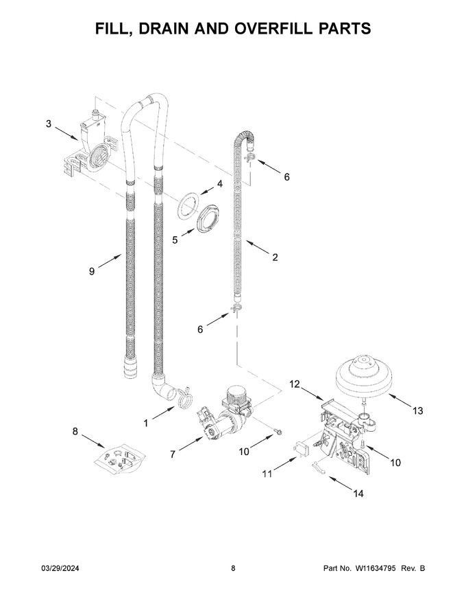 Diagram for WDP560HAMZ0