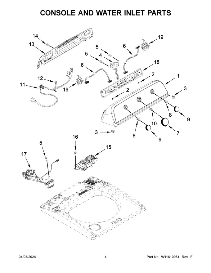 Diagram for MVW4505MW0