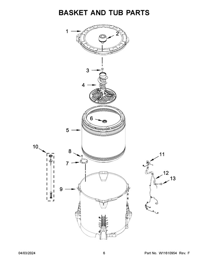 Diagram for MVW4505MW0