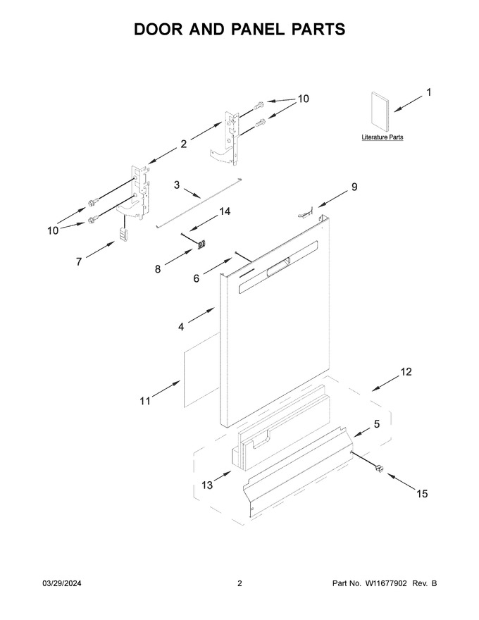 Diagram for WDP540HAMZ1