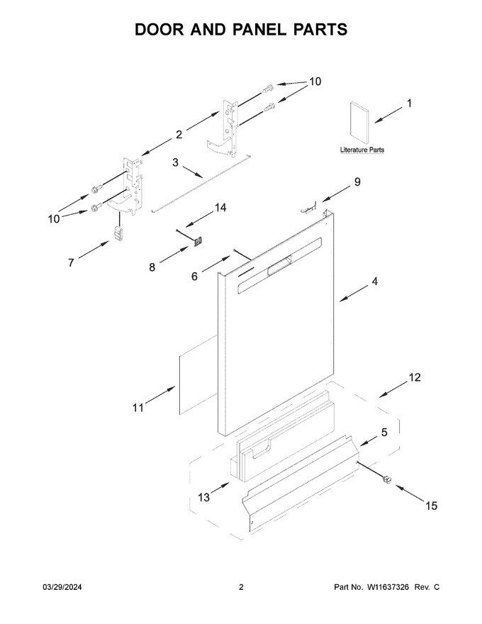 Diagram for WDP540HAMZ0