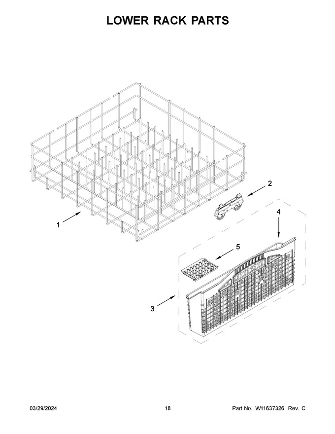 Diagram for WDP540HAMZ0