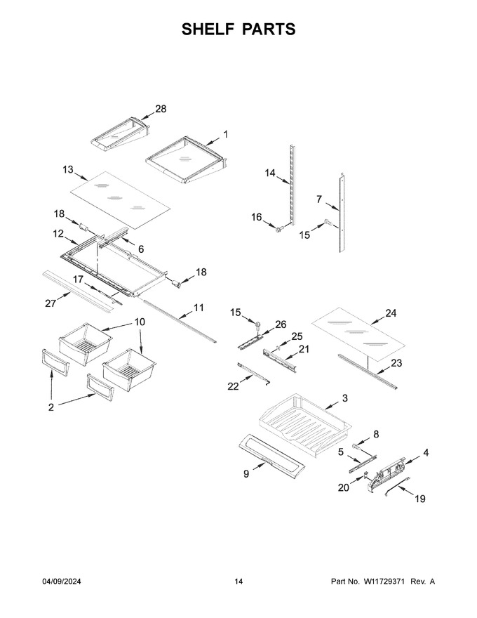 Diagram for WRF555SDFZ19