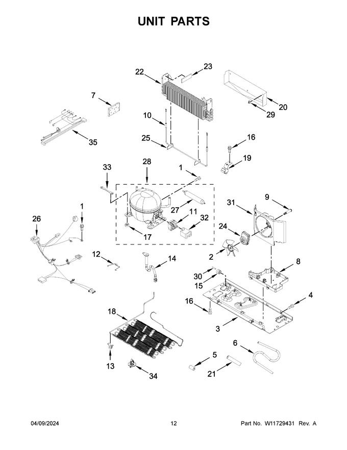 Diagram for WRX735SDHZ11