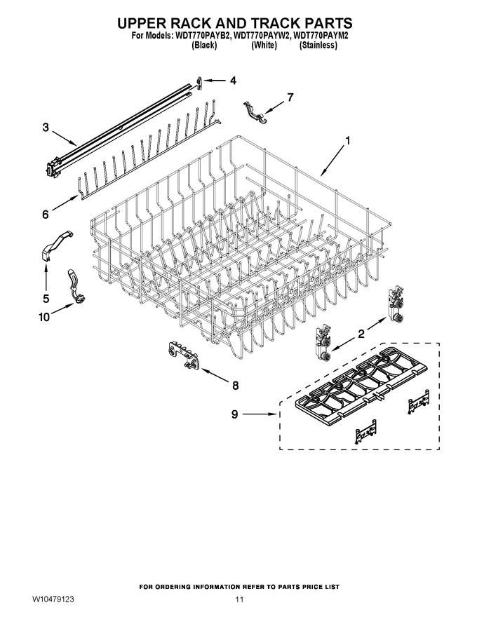 Diagram for WDT770PAYB2