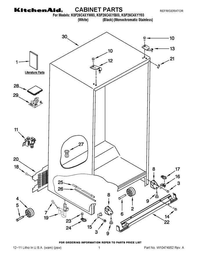 Diagram for KSF26C4XYB03