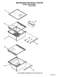 Diagram for 03 - Refrigerator Shelf Parts