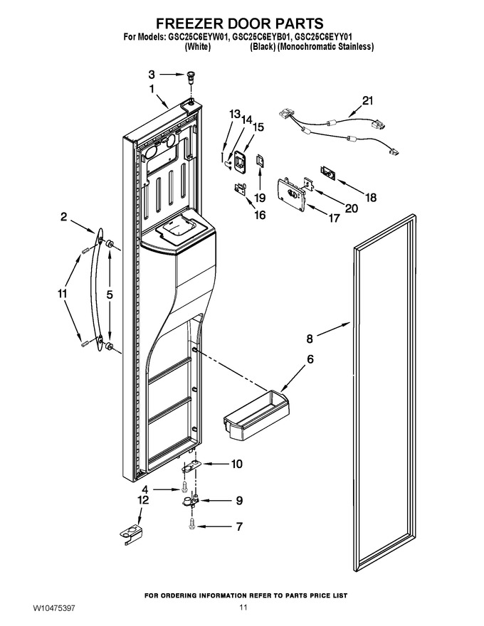 Diagram for GSC25C6EYY01