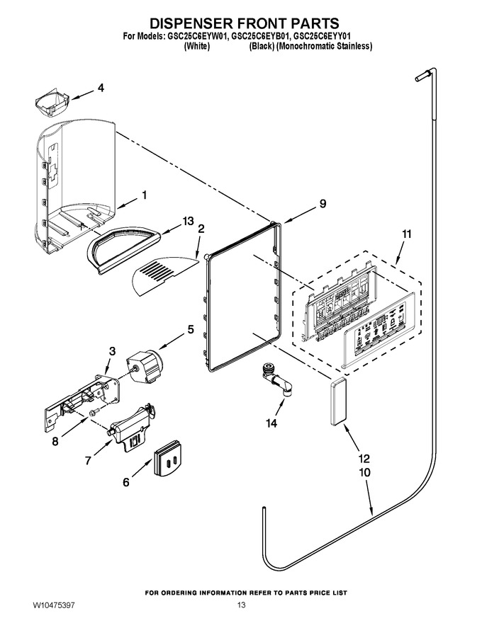 Diagram for GSC25C6EYY01