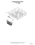 Diagram for 10 - Lower Rack Parts