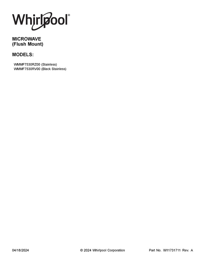 Diagram for WMMF7530RV00