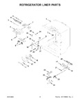 Diagram for 03 - Refrigerator Liner Parts