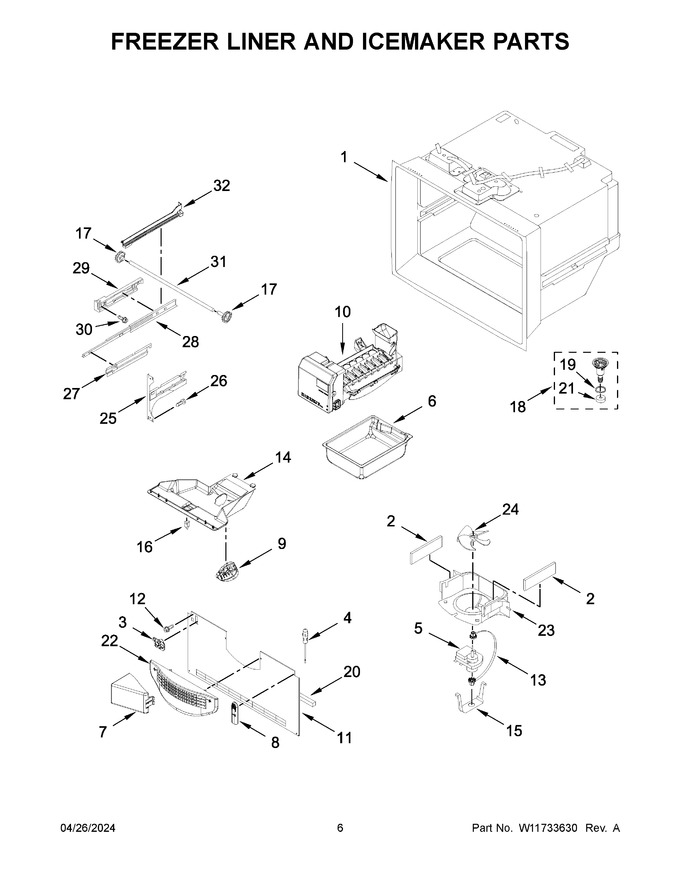 Diagram for KRFF302ESS08