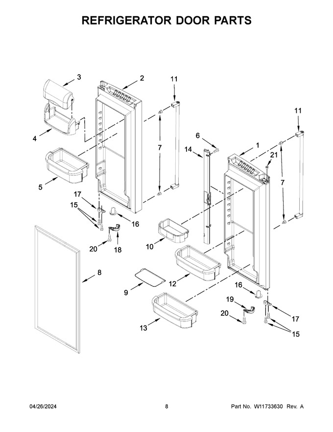 Diagram for KRFF302ESS08