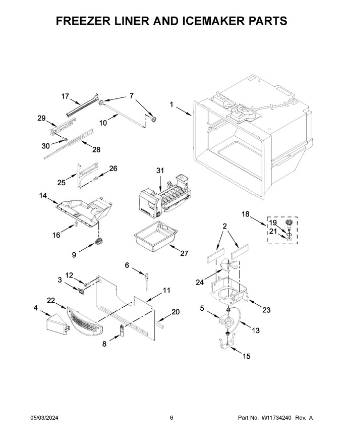 Diagram for WRF535SWHB10