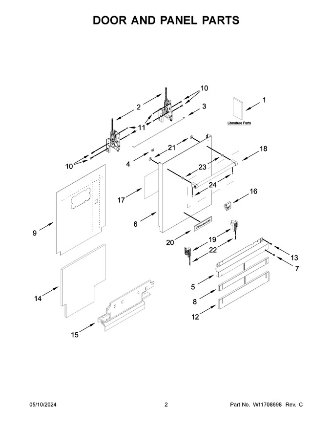 Diagram for KDTF924PPS0