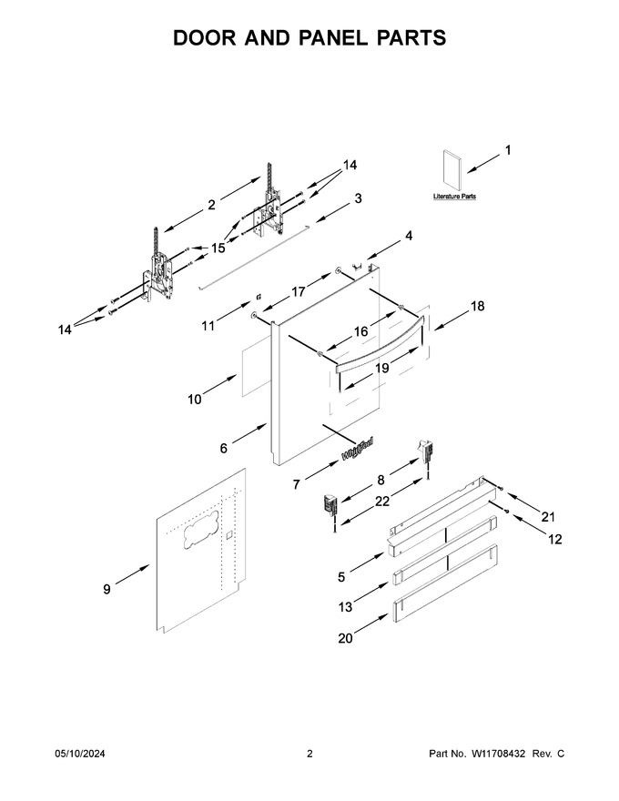 Diagram for WDT550SAPZ0