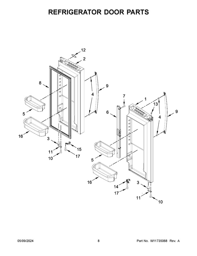Diagram for WRF535SWHV10