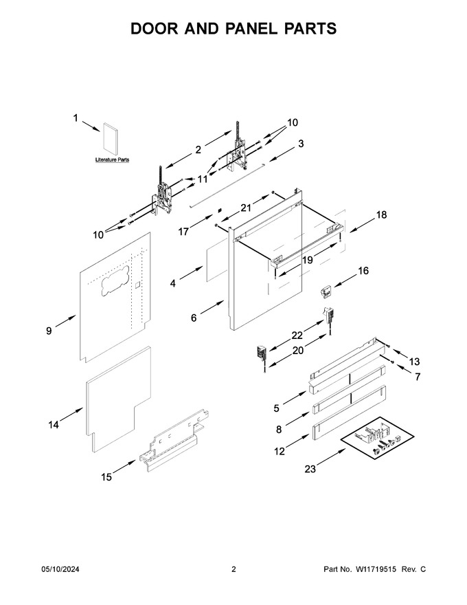 Diagram for JDAF5924RM0