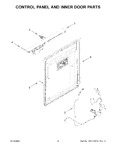 Diagram for 03 - Control Panel And Inner Door Parts