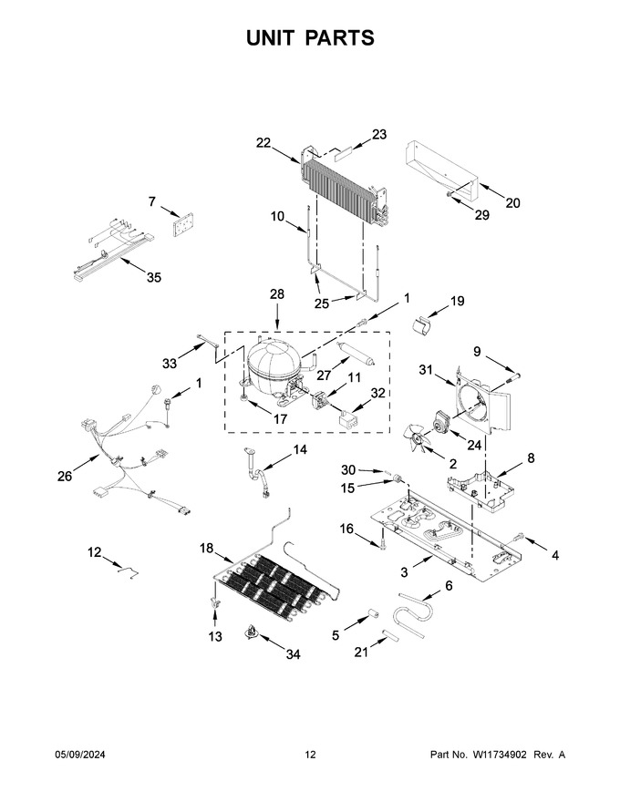 Diagram for WRX735SDHW10