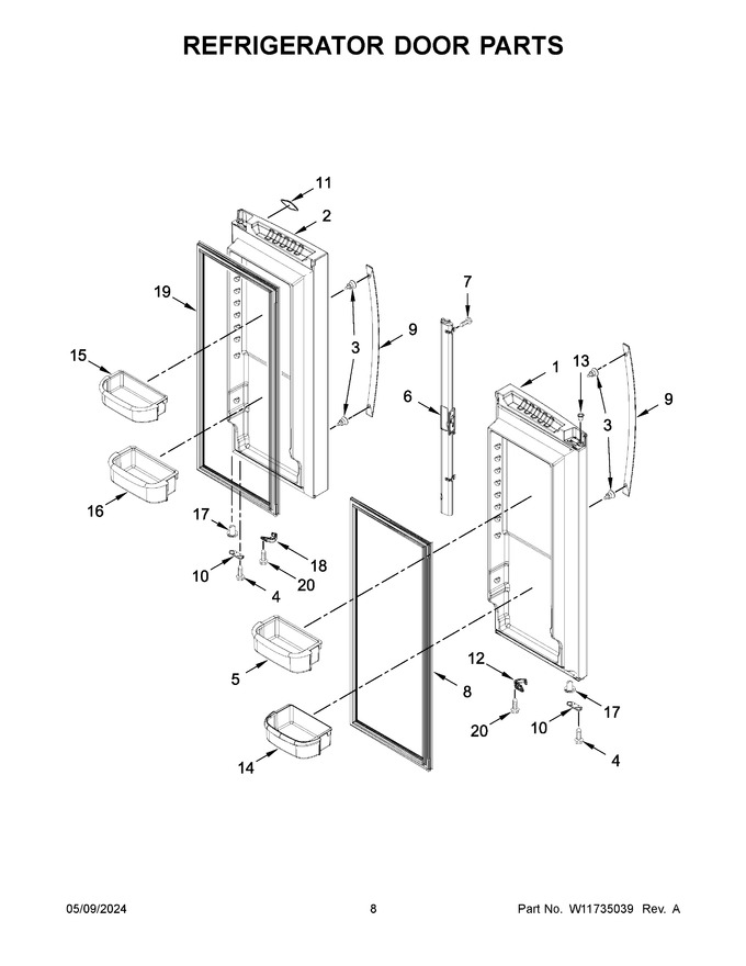 Diagram for WRFF5333PW02
