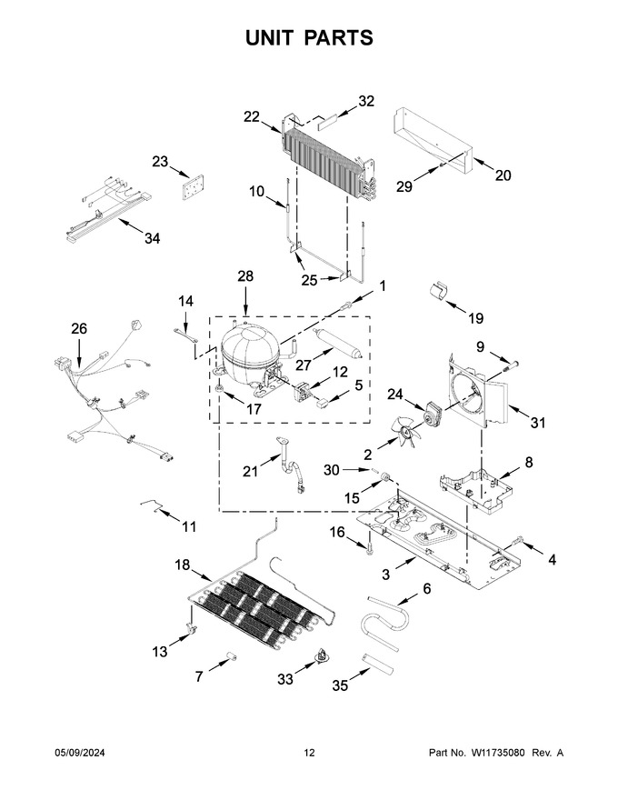 Diagram for WRF555SDHB10