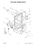 Diagram for 04 - Tub And Frame Parts