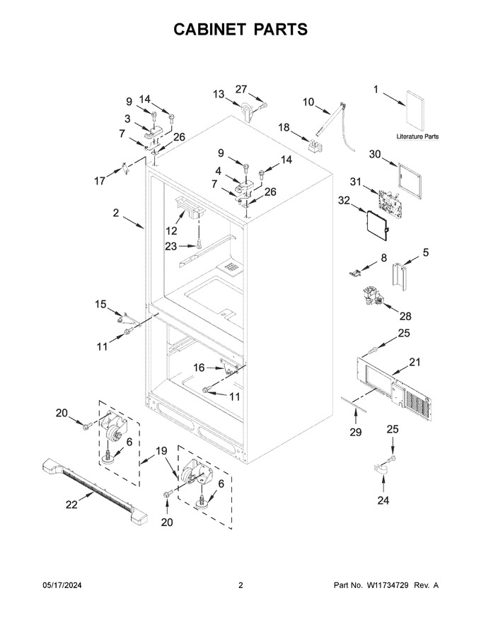 Diagram for WRF535SWHW10