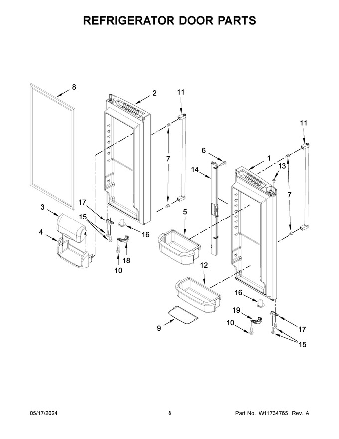 Diagram for KRFF305ESS09