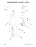 Diagram for 03 - Base And Pedestal Unit Parts