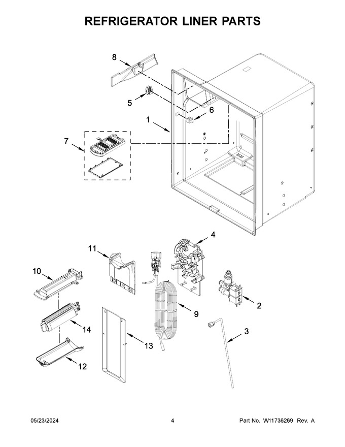 Diagram for MFI2570FEW11