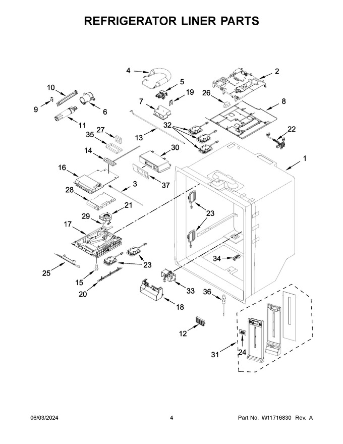 Diagram for WRF757SDHZ05