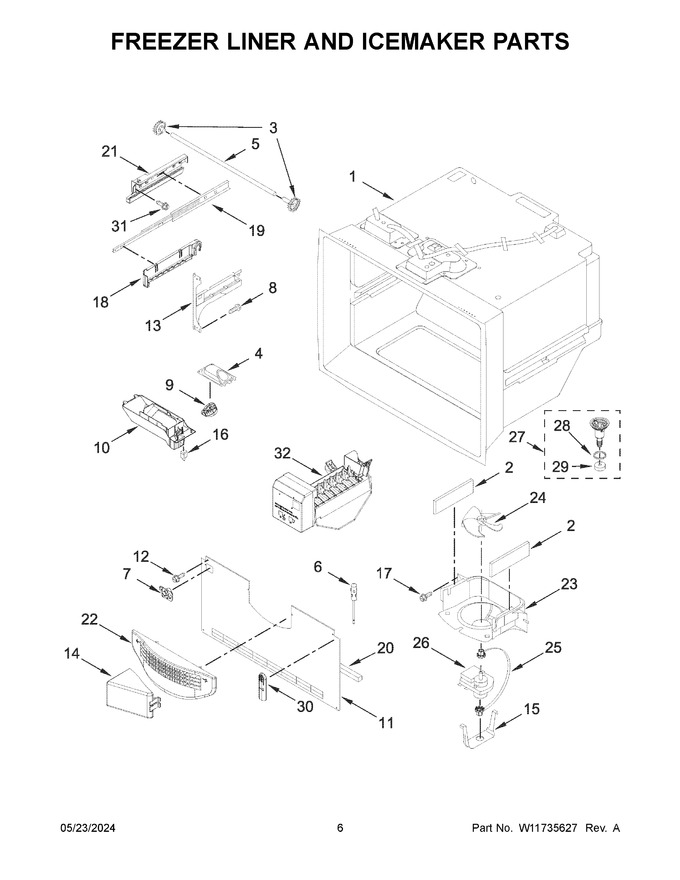 Diagram for KRFC302EPA09