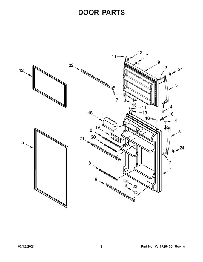 Diagram for WRT318FZDW11
