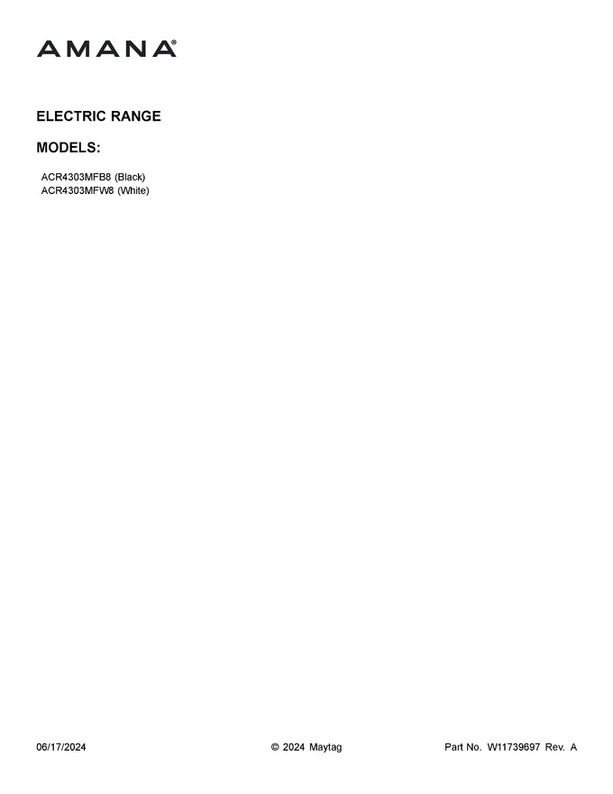 Diagram for ACR4303MFW8