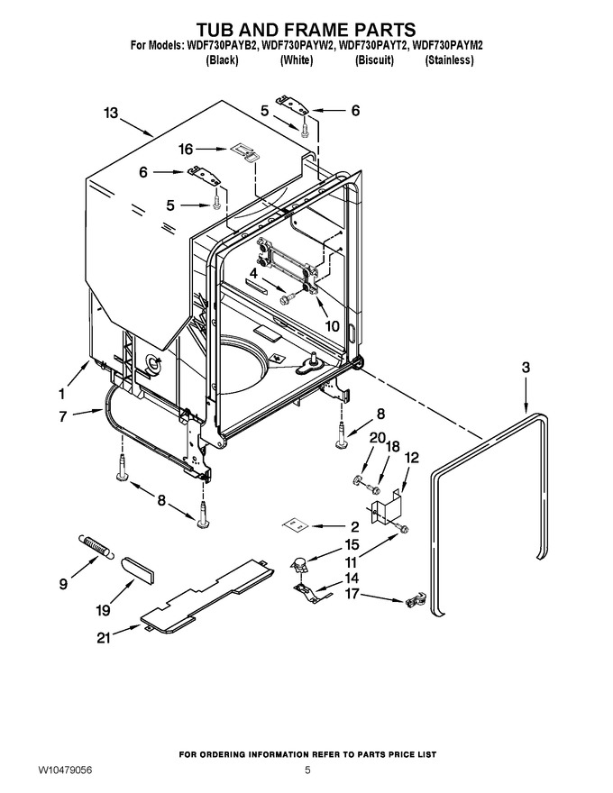 Diagram for WDF730PAYM2