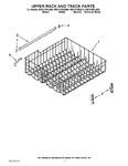 Diagram for 09 - Upper Rack And Track Parts