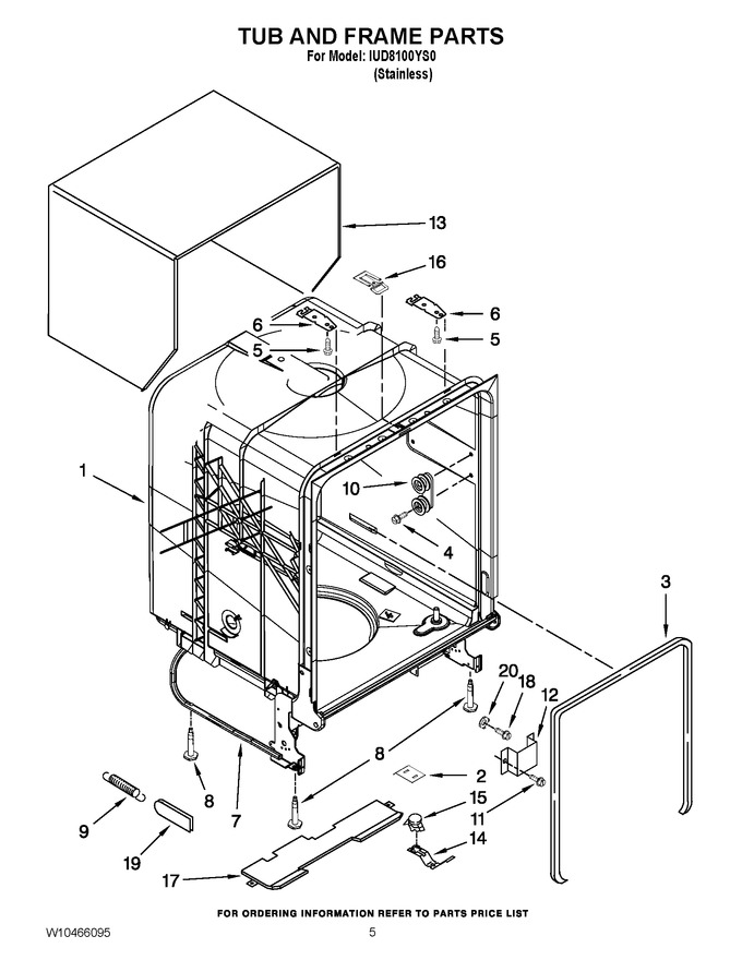 Diagram for IUD8100YS0