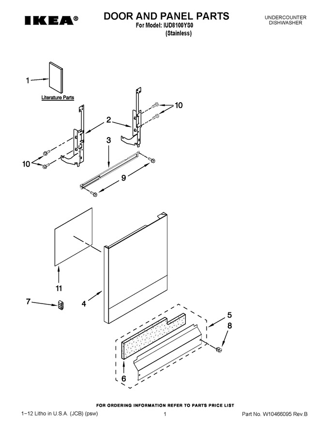 Diagram for IUD8100YS0
